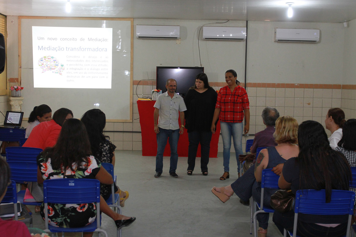 Workshop com escolas da Alta Maceió e Cepa (Foto: Valdir Rocha)