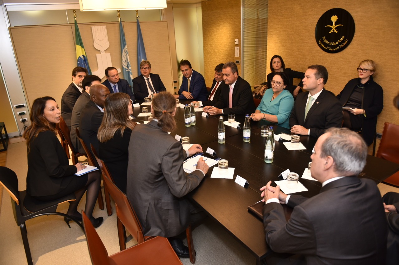 Na Itália, governadores se reuniram com o Ministério de Relações Exteriores (Fotos: Elisa Elsie/Consórcio Nordeste)